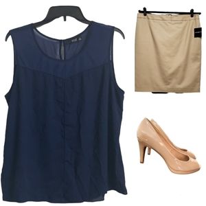 Sleeveless Blouse
